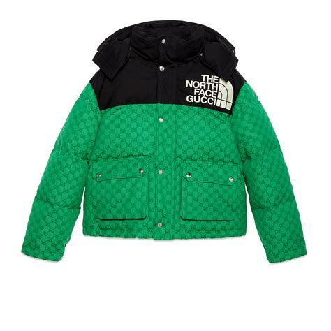 gucci north face green jacket|north face Gucci shop online.